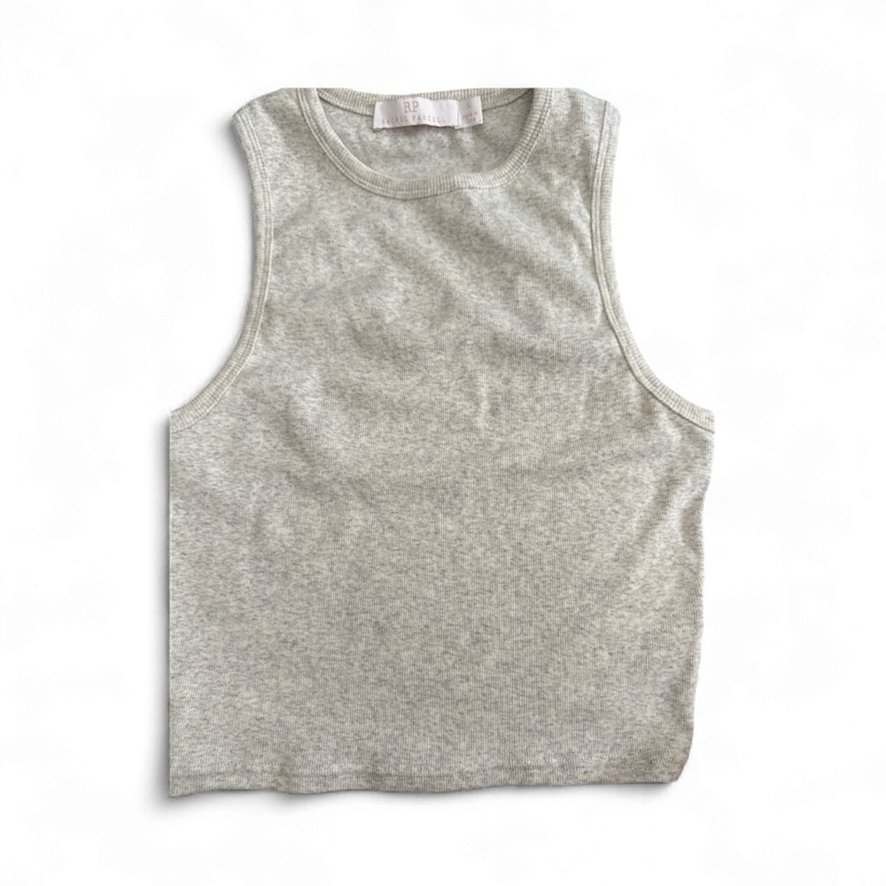 Rachel Parcell Heather Gray Tank Top
